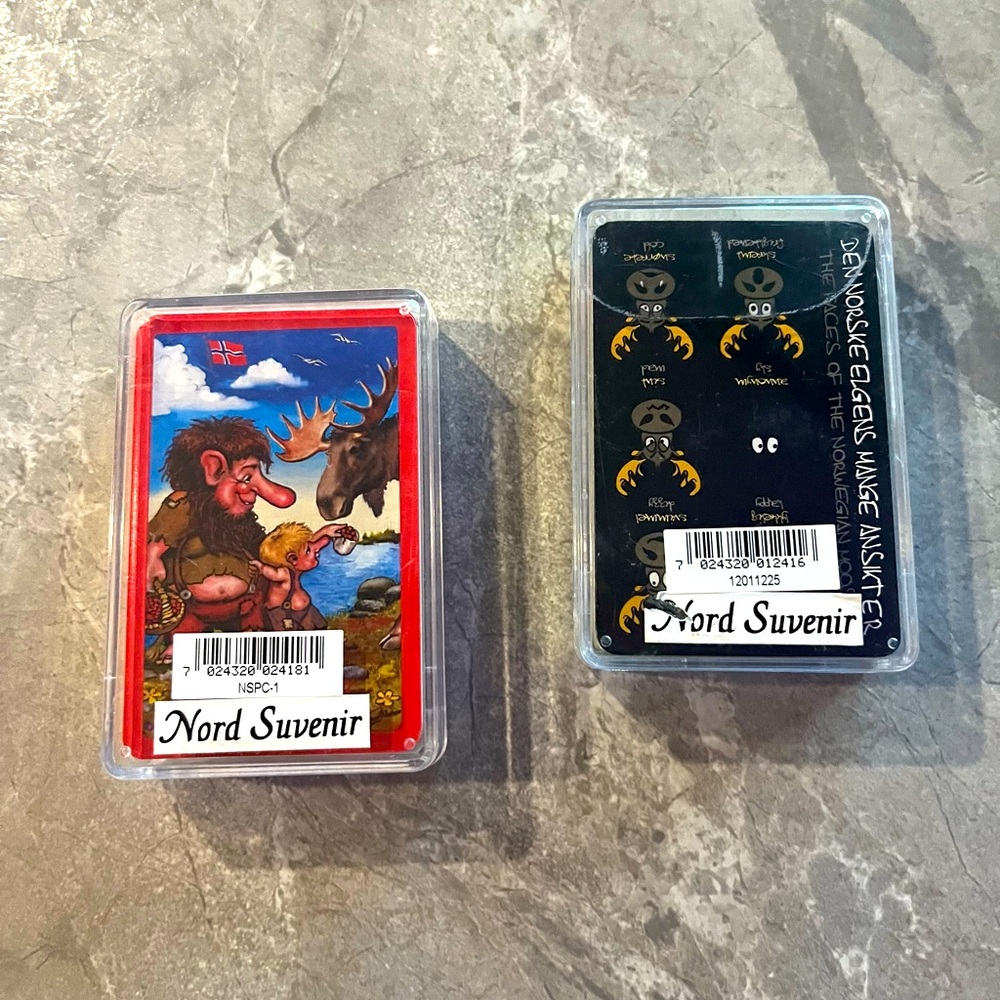 Nord Suvenir Playing Cards Set(2)